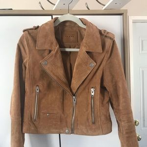 Blank NYC suede jacket - tan size Medium